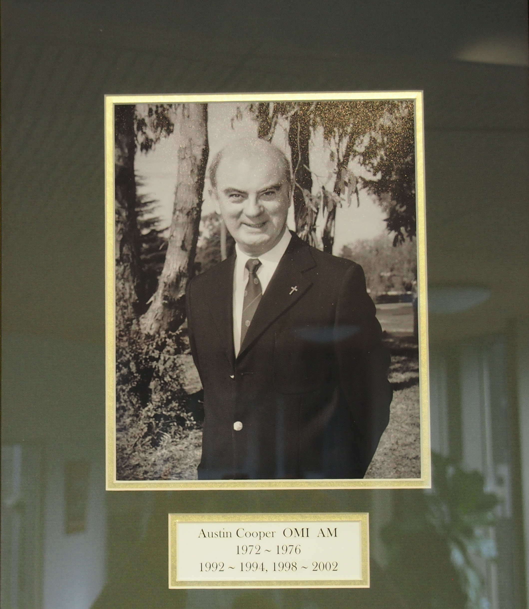 Rev. Prof. Austin Cooper OMI AM